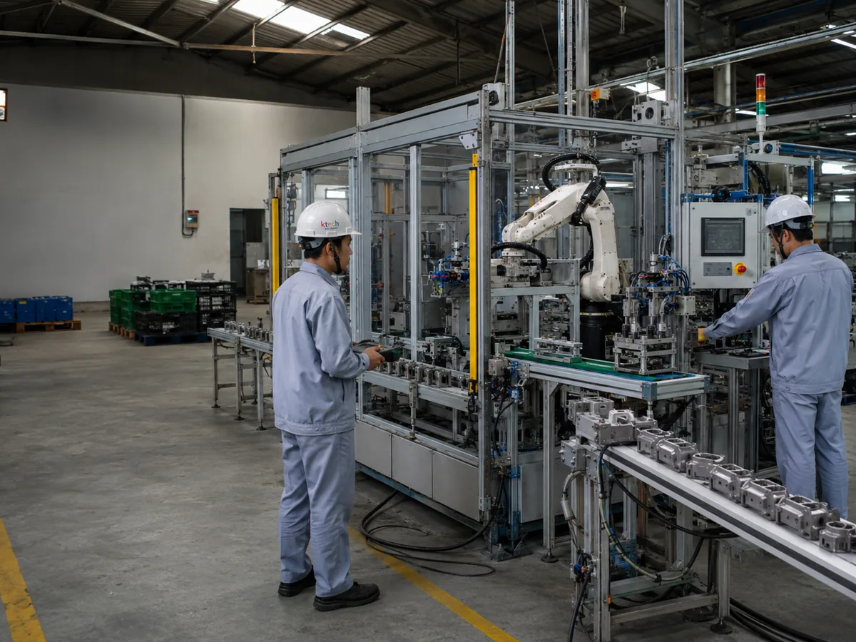 Minh họa năng lực tự động hóa và máy chuyên dụng