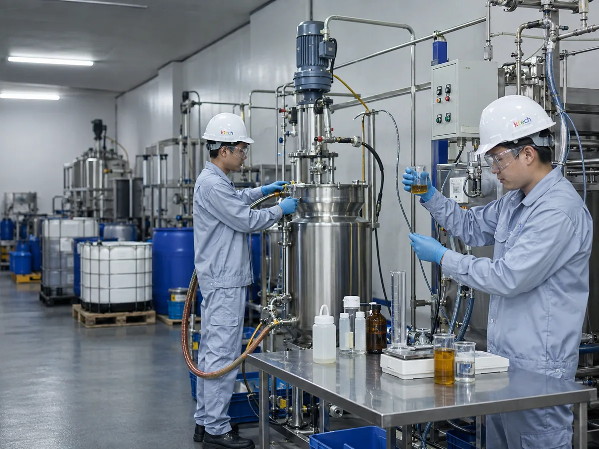 Minh họa năng lực hóa chất kỹ thuật